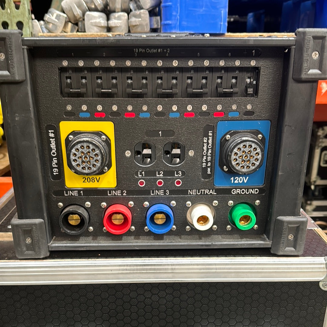 Indu 200 Amp, Soco Power distro (2 soco)