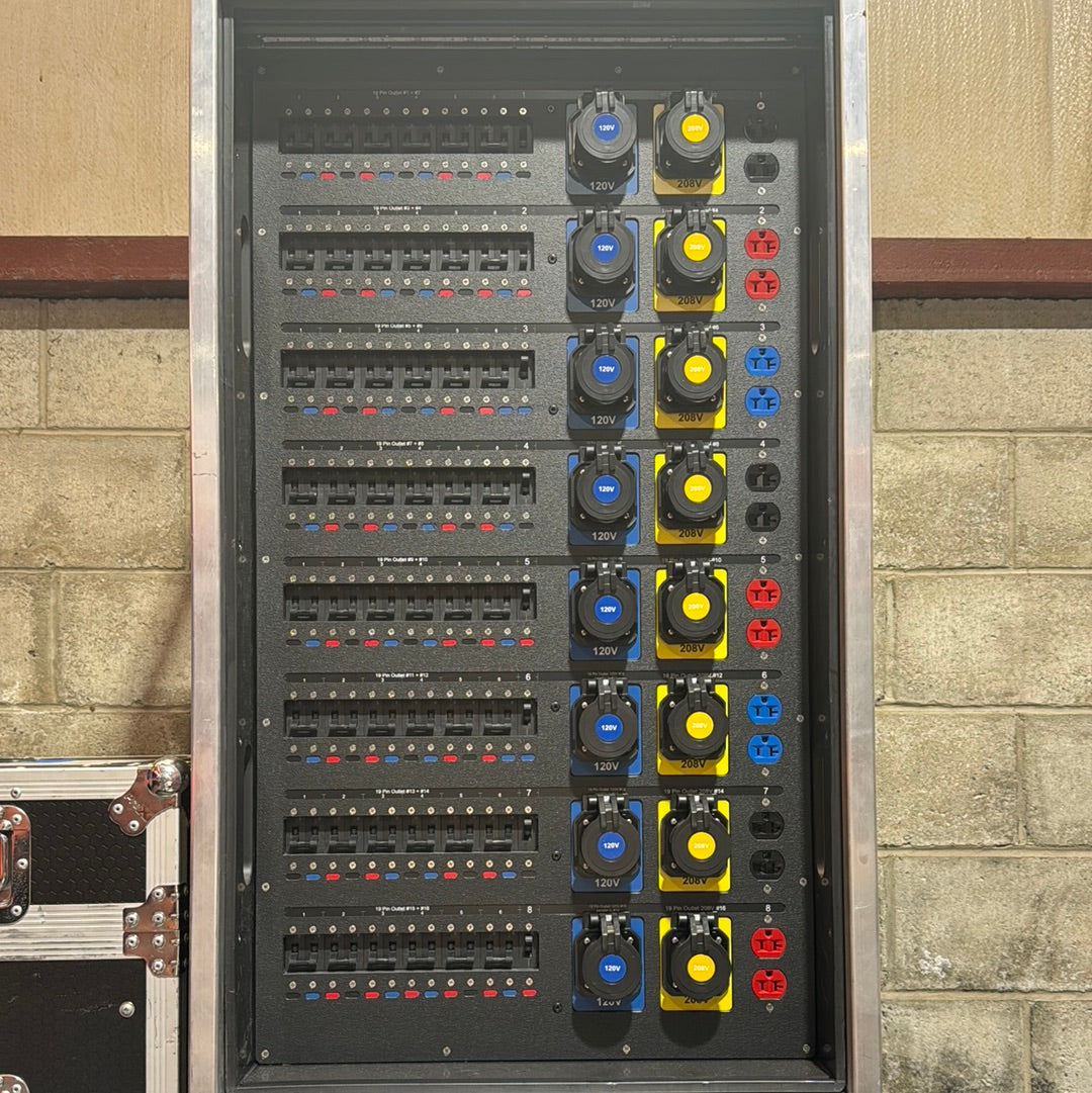 Indu 400 Amp, 48 way Power distro
