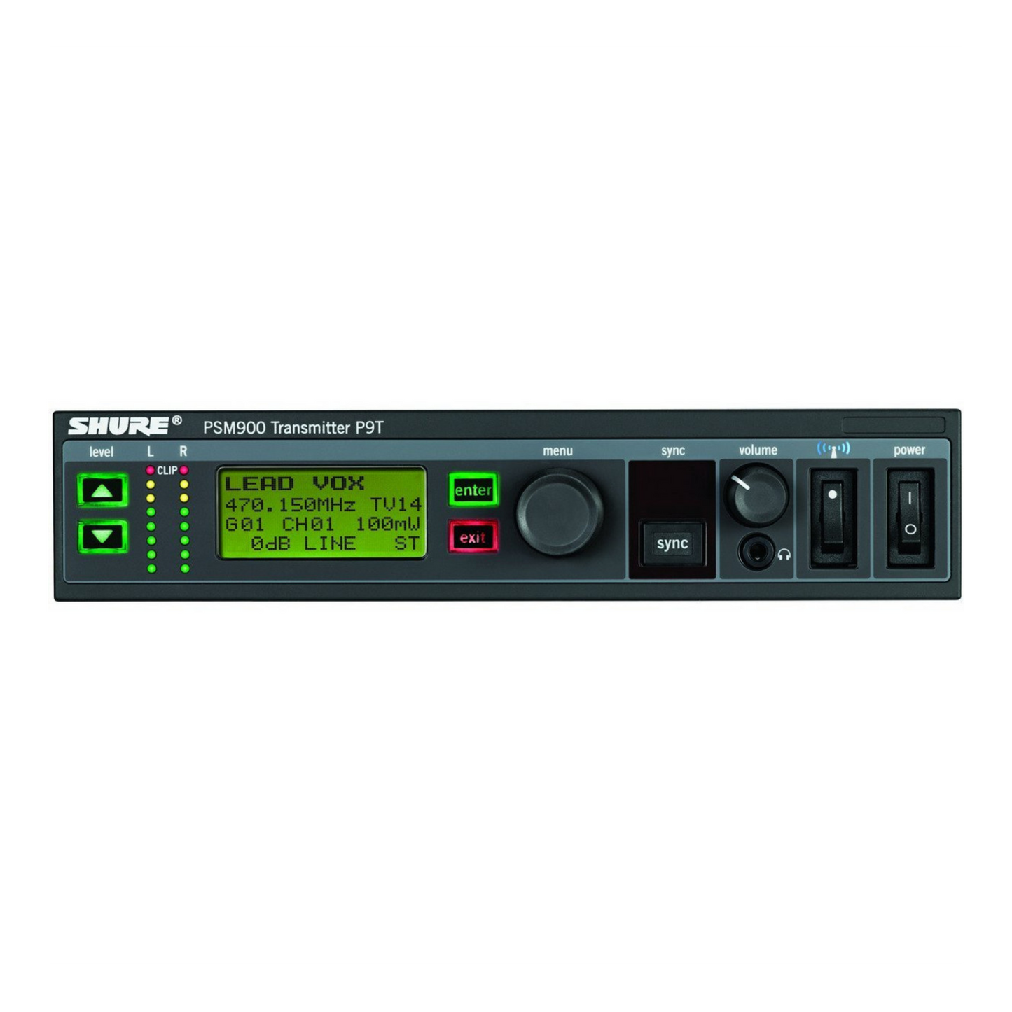 Shure P9T Wireless Transmitter