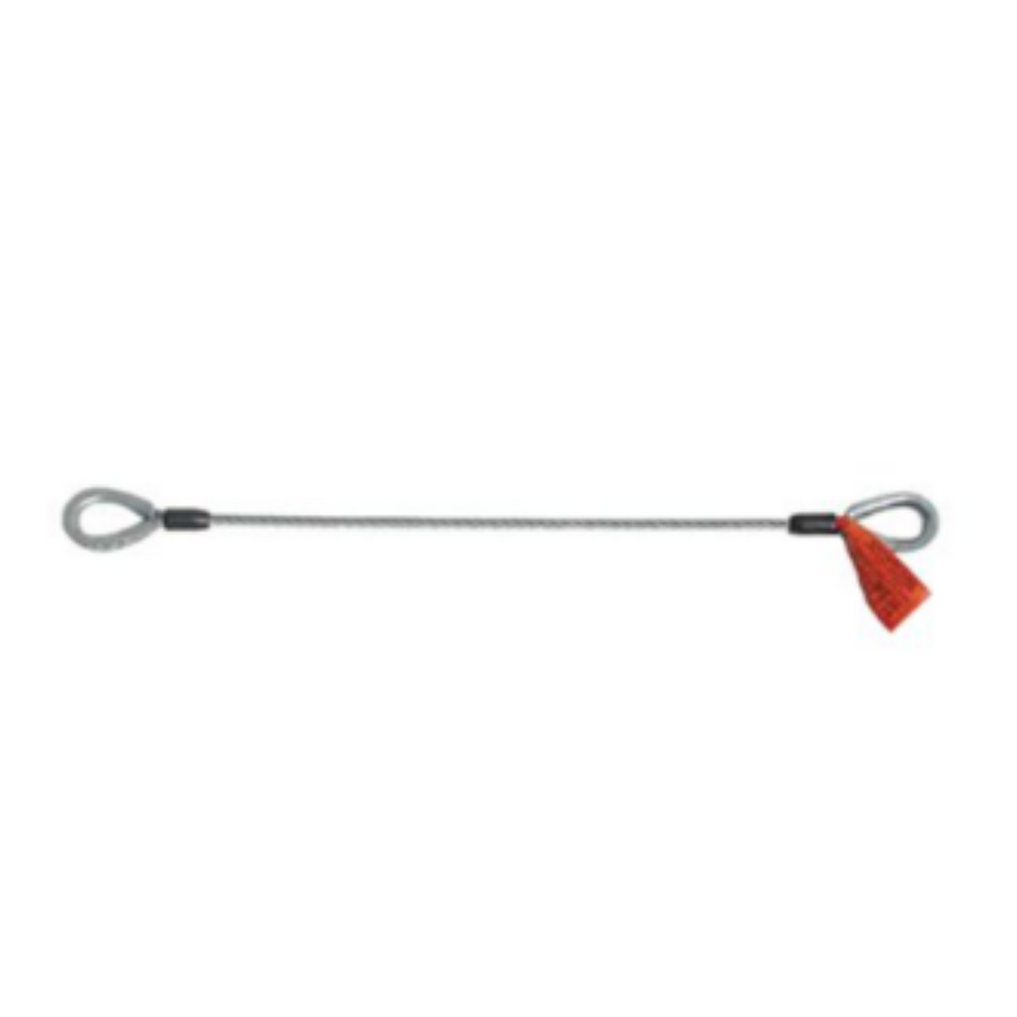 3/8 x 20' Thimbled Eye Galvanized Stage Sling