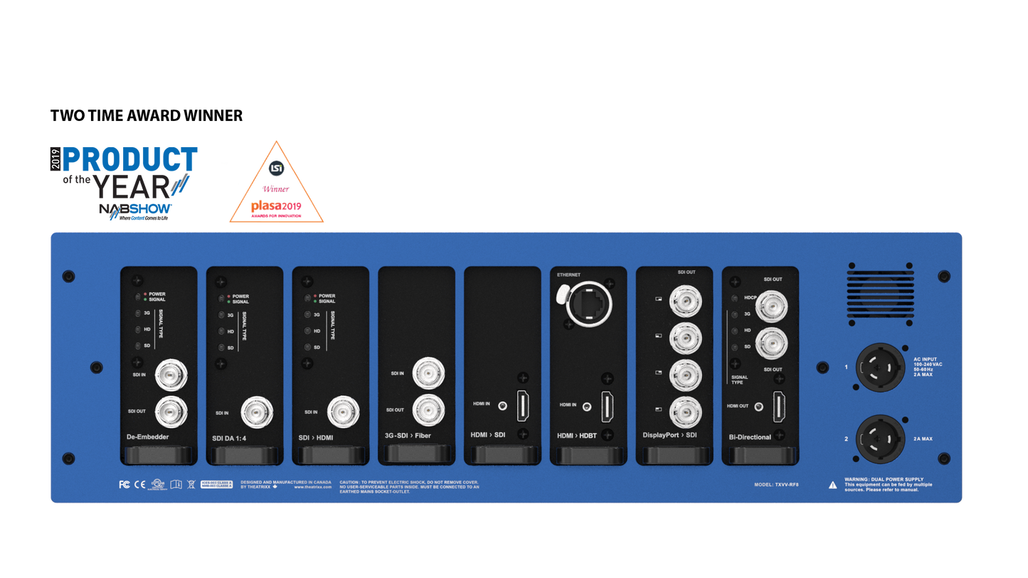 Theatrixx 8-Bay Reversible Converter