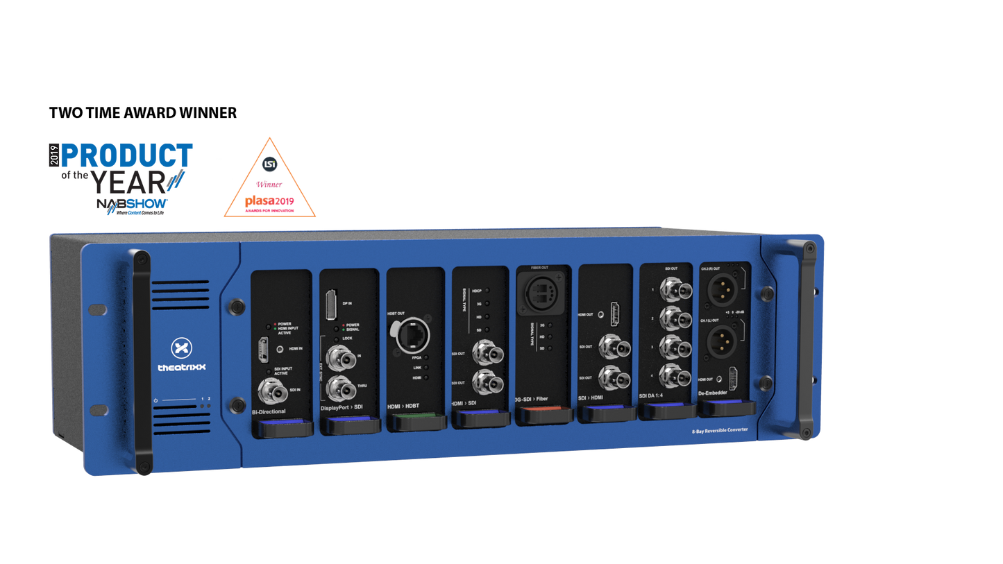 Theatrixx 8-Bay Reversible Converter