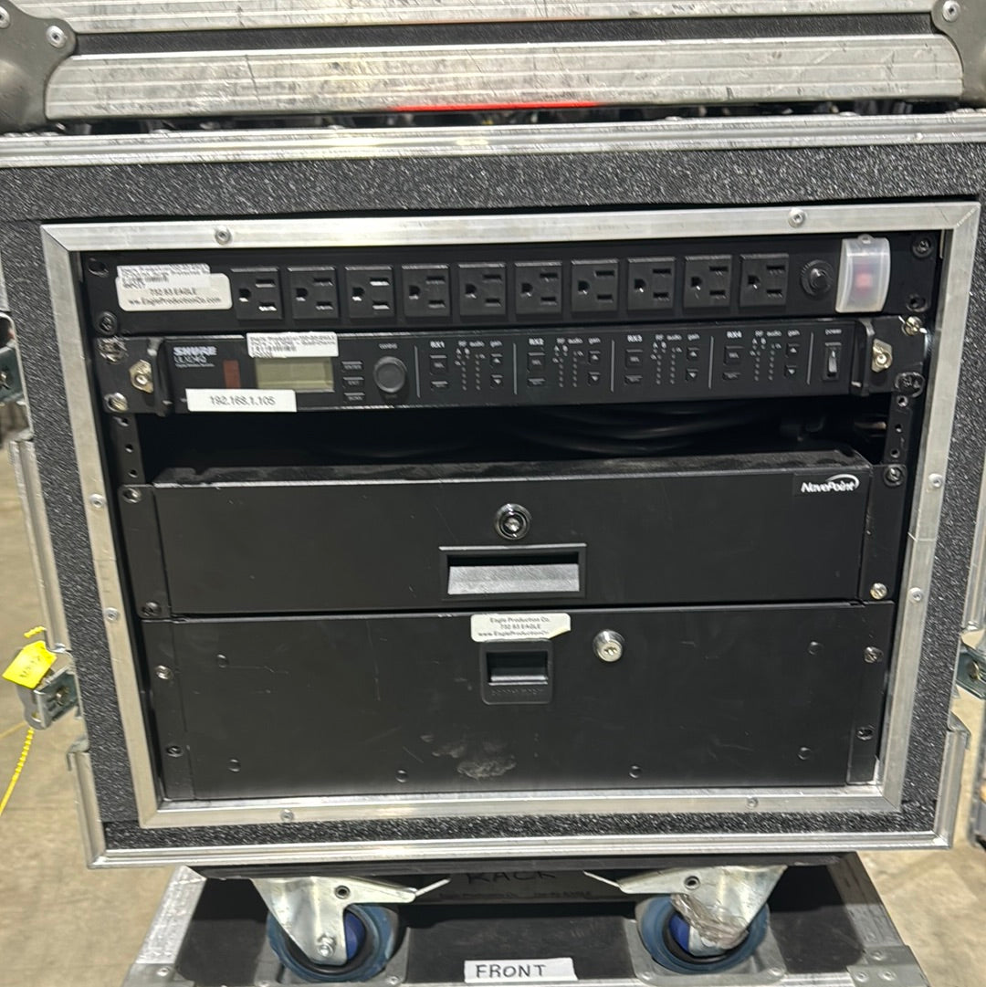 Shure ULXD Wireless Rack Package - (4 Channel) – Eagle AV Rental