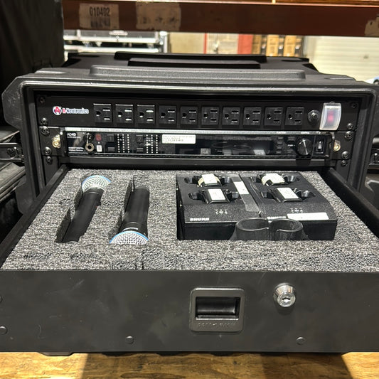 Shure Axient 4D Wireless Rack Package - (2 Channel)