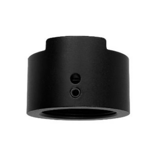 TheLightSource Mega-Coupler Pipe Adapter (black, adonized)
