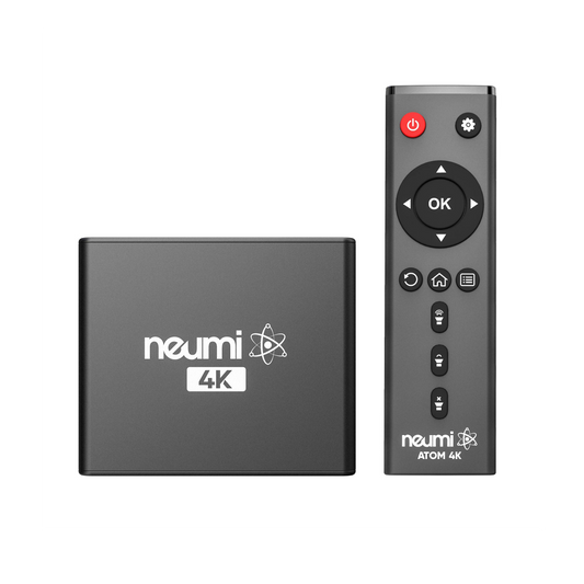 NEUMI Atom 4K Ultra-HD Digital Media Player for USB Drives and SD Cards