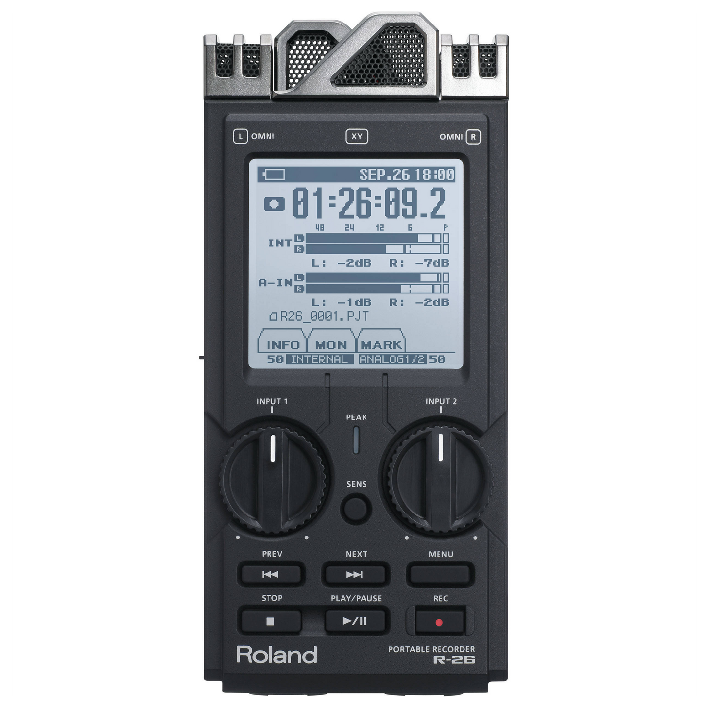 Roland Pro A/V - R-26 Portable Recorder