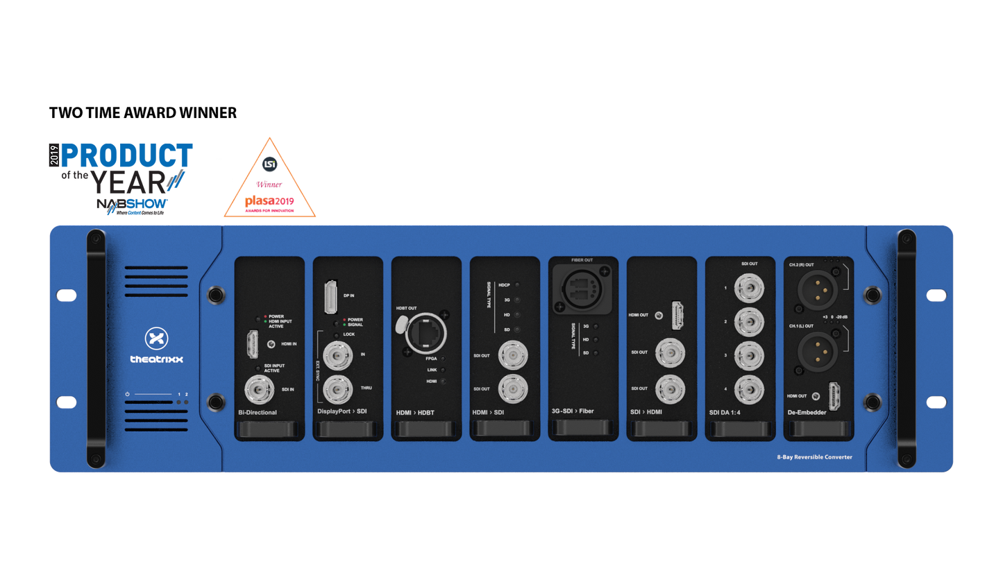 Theatrixx 8-Bay Reversible Converter