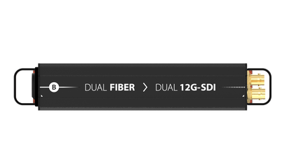 Theatrixx Dual Fiber to Dual 12G-SDI Reversible Module