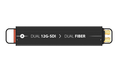 Theatrixx Dual 12G-SDI to Dual Fiber Reversible Module